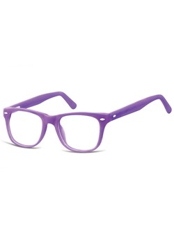 Okulary dziecięce zerówki Nerdy AK48D fioletowe ze sklepu Stylion w kategorii Zegarki - zdjęcie 185962253