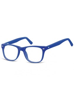 Okulary dziecięce zerówki Nerdy AK48E niebieskie ze sklepu Stylion w kategorii Akcesoria dziecięce - zdjęcie 185962254