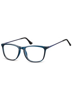 Okulary oprawki korekcyjne Nerdy zerówki Sunoptic CP142D granatowy transparentny ze sklepu Stylion w kategorii Zegarki - zdjęcie 185962333