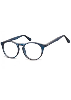 Okulary oprawki korekcyjne okrągłe Lenonki zerówki Sunoptic CP146G ciemnogranatowe ze sklepu Stylion w kategorii Zegarki - zdjęcie 185962340