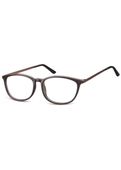 Okulary oprawki korekcyjne Nerdy zerówki Sunoptic CP143C ciemnobrązowe ze sklepu Stylion w kategorii Okulary korekcyjne męskie - zdjęcie 185962343