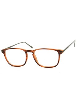 Okulary oprawki korekcyjne Nerdy zerówki Sunoptic CP144G brązowe - imitacja drewna ze sklepu Stylion w kategorii Zegarki - zdjęcie 185962354
