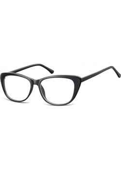 Okulary oprawki korekcyjne Kocie Oczy zerówki Sunoptic CP129F czarne ze sklepu Stylion w kategorii Okulary przeciwsłoneczne męskie - zdjęcie 185962374