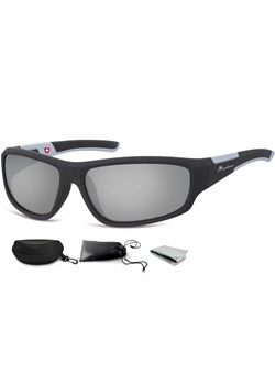 Okulary dziecięce sportowe Unisex lustrzane czarne matowe CS91C ze sklepu Stylion w kategorii Zegarki - zdjęcie 185962413