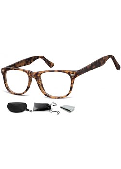 Okulary oprawki zerówki korekcyjne Nerdy Flex Sunoptic AC15E bursztynowe - id: 3667 - marki Sunoptic - 185962421 Okulary oprawki zerówki korekcyjne Nerdy Flex Sunoptic AC15E bursztynowe ze sklepu Stylion w kategorii Okulary korekcyjne męskie - zdjęcie 185962421