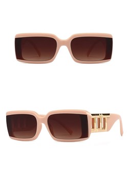 Damskie okulary przeciwsłoneczne z filtrem UV400 różowe ST-MAX5D ze sklepu Stylion w kategorii Okulary przeciwsłoneczne damskie - zdjęcie 185962473
