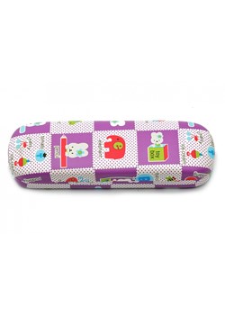 Etui Futerał na okulary dla dzieci Fioletowe STHC-22C ze sklepu Stylion w kategorii Zegarki - zdjęcie 185962491