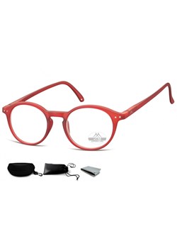 Asferyczne Okulary Lenonki do Czytania Montana Plusy MR65C moc: +3,5 ze sklepu Stylion w kategorii Zegarki - zdjęcie 185962560