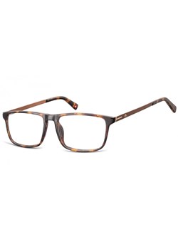 Okulary oprawki korekcyjne Nerdy Unisex Montana MA59A panterka + brązowy zausznik ze sklepu Stylion w kategorii Zegarki - zdjęcie 185962581
