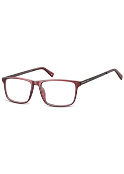 Okulary oprawki korekcyjne Nerdy Unisex Montana MA59D bordowe + grafitowy zausznik ze sklepu Stylion w kategorii Zegarki - zdjęcie 185962584