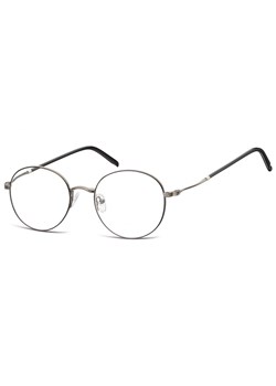Lenonki okrągłe Okulary oprawki optyczne 927B czarno-grafitowe ze sklepu Stylion w kategorii Zegarki - zdjęcie 185962602