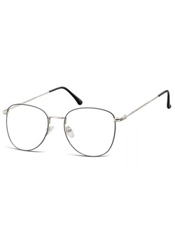 Oprawki okulary Pilotki zerówki korekcyjne 924F czarno-srebrne ze sklepu Stylion w kategorii Zegarki - zdjęcie 185962621