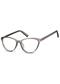 Oprawki korekcyjne okulary Kocie Oczy zerówki Sunoptic CP127D jasnoszare ze sklepu Stylion w kategorii Okulary korekcyjne damskie - zdjęcie 185962641