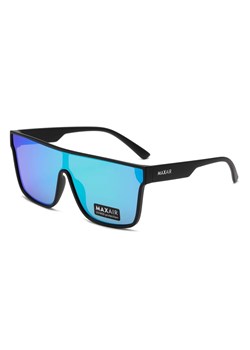 Męskie okulary przeciwsłoneczne pełne MAXAIR z filtrem UV400 Black/Green ST-MAX3C ze sklepu Stylion w kategorii Okulary przeciwsłoneczne męskie - zdjęcie 185962694