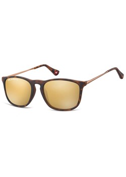 Okulary dziecięce nerdy Unisex lustrzanki matowe CS72D ze sklepu Stylion w kategorii Okulary przeciwsłoneczne dziecięce - zdjęcie 185962740