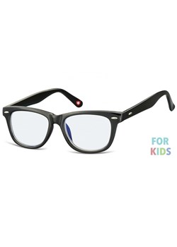 Dziecięce okulary z Filtrem Niebieskim do komputera zerówki Nerdy KBLF1 CZARNE ze sklepu Stylion w kategorii Akcesoria dziecięce - zdjęcie 185962742