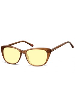 OKULARY Przeciwsłoneczne Kocie Oczy Damskie Brązowe MS42D ze sklepu Stylion w kategorii Okulary przeciwsłoneczne damskie - zdjęcie 185962762