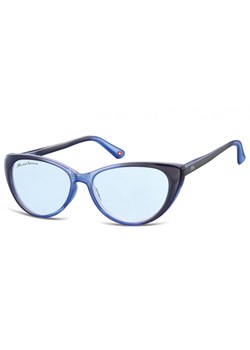 OKULARY Przeciwsłoneczne Kocie Oczy Damskie Niebieskie MS43A ze sklepu Stylion w kategorii Okulary przeciwsłoneczne damskie - zdjęcie 185962764