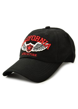 Czapka z Daszkiem CALIFORNIA czarna bejsbolówka CZ-41B ze sklepu Stylion w kategorii Zegarki - zdjęcie 185962784