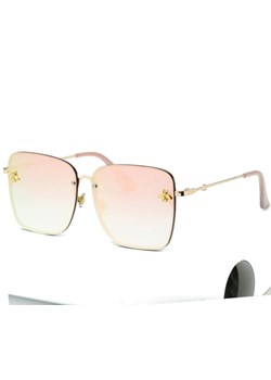 DAMSKIE Okulary Przeciwsłoneczne LUSTRA kwadratowe STEC-01 ze sklepu Stylion w kategorii Okulary przeciwsłoneczne damskie - zdjęcie 185962860