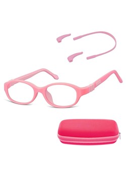Elastyczne dziecięce oprawki okularowe zerówki owalne + gumka Sunoptic K1B Różowe - id: 346 - marki Sunoptic - 185962874 Elastyczne dziecięce oprawki okularowe zerówki owalne + gumka Sunoptic K1B Różowe ze sklepu Stylion w kategorii Akcesoria dziecięce - zdjęcie 185962874