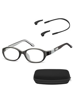 Elastyczne dziecięce oprawki okularowe zerówki owalne + gumka Sunoptic K1C Czarne - id: 347 - marki Sunoptic - 185962882 Elastyczne dziecięce oprawki okularowe zerówki owalne + gumka Sunoptic K1C Czarne ze sklepu Stylion w kategorii Akcesoria dziecięce - zdjęcie 185962882