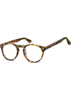 Okrągłe okulary oprawki zerowki korekcyjne Sunoptic AC46D ze sklepu Stylion w kategorii Zegarki - zdjęcie 185963101