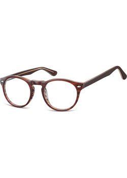 Okrągłe okulary oprawki zerowki korekcyjne Sunoptic AC46F ze sklepu Stylion w kategorii Zegarki - zdjęcie 185963102