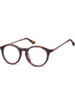Okrągłe okulary oprawki zerowki korekcyjne Sunoptic AC47 ze sklepu Stylion w kategorii Zegarki - zdjęcie 185963104