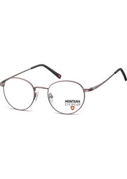 Grafitowe Lenonki okragle okulary oprawki optyczne Montana MM609C ze sklepu Stylion w kategorii Okulary korekcyjne męskie - zdjęcie 185963134