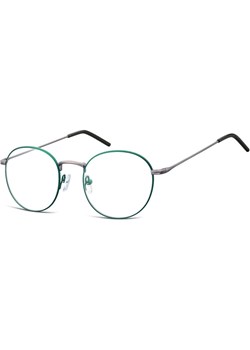Lenonki okrągłe Okulary oprawki optyczne 938D zielono - grafitowe - id: 5095 - marki Sunoptic - 185963162 Lenonki okrągłe Okulary oprawki optyczne 938D zielono - grafitowe ze sklepu Stylion w kategorii Okulary korekcyjne męskie - zdjęcie 185963162