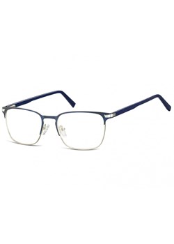 Okulary oprawki optyczne korekcyjne Sunoptic 917A granatowo-srebrne ze sklepu Stylion w kategorii Okulary korekcyjne damskie - zdjęcie 185963180