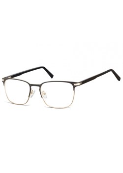 Okulary oprawki optyczne korekcyjne Sunoptic 917B czarno-złote ze sklepu Stylion w kategorii Okulary korekcyjne damskie - zdjęcie 185963182