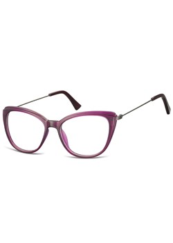Oprawki korekcyjne okulary Kocie Oczy zerówki damskie CP121C fioletowe - id: 5230 - marki Sunoptic - 185963262 Oprawki korekcyjne okulary Kocie Oczy zerówki damskie CP121C fioletowe ze sklepu Stylion w kategorii Okulary korekcyjne damskie - zdjęcie 185963262