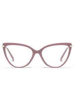 Okulary kocie do komputera damskie z filtrem BLUE Light zerówki 2563-3 ze sklepu Stylion w kategorii Okulary zerówki damskie - zdjęcie 185963331