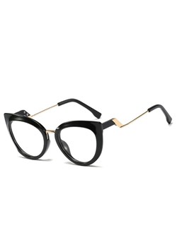 Okulary kocie do komputera damskie z filtrem BLUE Light zerówki 2570 ze sklepu Stylion w kategorii Okulary zerówki damskie - zdjęcie 185963333