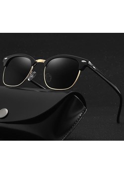 Okulary przeciwsłoneczne półramki z polaryzacją Unisex POL-5060 ze sklepu Stylion w kategorii Okulary przeciwsłoneczne męskie - zdjęcie 185963381