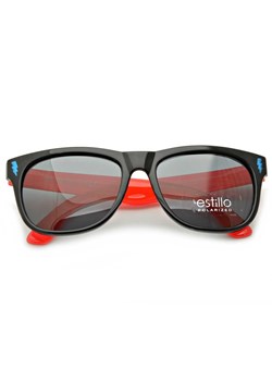 Okulary dziecięce przeciwsłoneczne nerdy polaryzacyjne EST-705B ze sklepu Stylion w kategorii Okulary przeciwsłoneczne męskie - zdjęcie 185963402