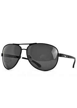 Czarne przeciwsłoneczne Pilotki Polaryzacyjne okulary Aviator POL-51-1 ze sklepu Stylion w kategorii Okulary przeciwsłoneczne męskie - zdjęcie 185963431