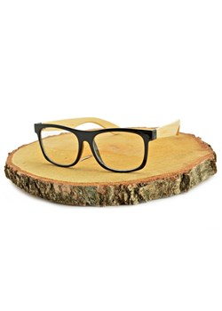 Okulary Nerdy Korekcyjne z Antyrefleksem Flex Zerówki POL-BLF-852K1 ze sklepu Stylion w kategorii Okulary zerówki damskie - zdjęcie 185963432