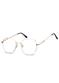 Okulary oprawki owalne zerówki metalowe korekcyjne L121C ze sklepu Stylion w kategorii Okulary korekcyjne damskie - zdjęcie 185963550