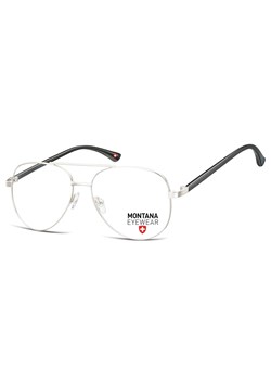 Okulary korekcyjne oprawki optyczne zerówki Montana MM599A srebrne - id: 5884 - marki Montana - 185963554 Okulary korekcyjne oprawki optyczne zerówki Montana MM599A srebrne ze sklepu Stylion w kategorii Okulary korekcyjne damskie - zdjęcie 185963554