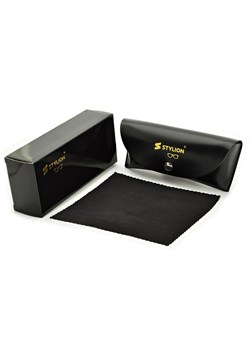 Elegancki zestaw prezentowy do okularów KARTONIK + ETUI na OKULARY + ŚCIERECZKA marki Stylion ZSKMP3 ze sklepu Stylion w kategorii Okulary przeciwsłoneczne damskie - zdjęcie 185963570