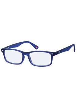 Okulary zerówki z filtrem niebieskim do komputera granatowe BLFBOX83C moc: 0 ze sklepu Stylion w kategorii Okulary korekcyjne męskie - zdjęcie 185963610