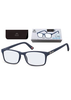 Okulary z filtrem do komputera i czytania moc: +1.00 Korekcyjne Plusy z Antyrefleksem Montana BLFBOX73B - id: 5997 - marki Montana - 185963654 Okulary z filtrem do komputera i czytania moc: +1.00 Korekcyjne Plusy z Antyrefleksem Montana BLFBOX73B ze sklepu Stylion w kategorii Okulary zerówki damskie - zdjęcie 185963654