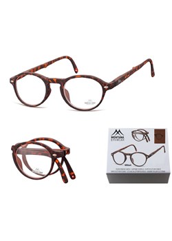Składane Asferyczne Okulary do Czytania Lenonki Montana MR66A moc: +1 ze sklepu Stylion w kategorii Okulary korekcyjne damskie - zdjęcie 185963814