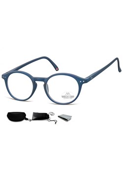 Asferyczne Okulary Lenonki do Czytania Montana Plusy MR65B moc: +1 ze sklepu Stylion w kategorii Okulary korekcyjne damskie - zdjęcie 185963901