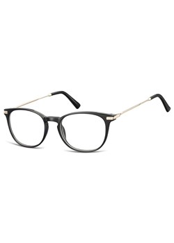 Okulary zerówki korekcyjne owalne AC3 czarno-złote ze sklepu Stylion w kategorii Okulary przeciwsłoneczne męskie - zdjęcie 185964103