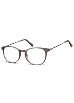 Okulary zerówki korekcyjne optyczne owalne AC3E szare - id: 6509 - marki Sunoptic - 185964110 Okulary zerówki korekcyjne optyczne owalne AC3E szare ze sklepu Stylion w kategorii Okulary korekcyjne damskie - zdjęcie 185964110