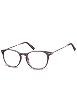 Okulary zerówki korekcyjne optyczne owalne AC3F fioletowe - id: 6510 - marki Sunoptic - 185964111 Okulary zerówki korekcyjne optyczne owalne AC3F fioletowe ze sklepu Stylion w kategorii Okulary korekcyjne damskie - zdjęcie 185964111